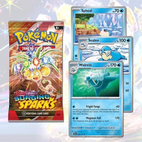 pokemon tcg surging sparks unbox