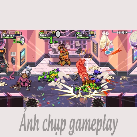 Băng Game Teenage Mutant Ninja Turtles: Shredder's Revenge ( Game Ninja Rùa ) Nintendo Switch