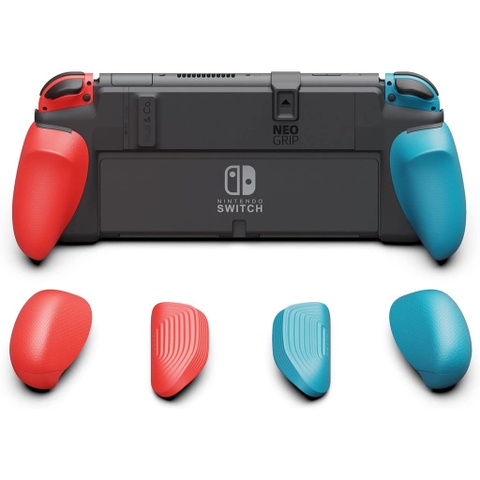 Ốp lưng NeoGrip hãng Skull & Co cho Nintendo Switch OLED và V1, V2 Splatoon 3 Limited