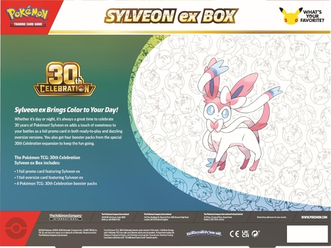 Pokemon TCG: 30th Celebration Sylveon ex Box/Greninja ex Box