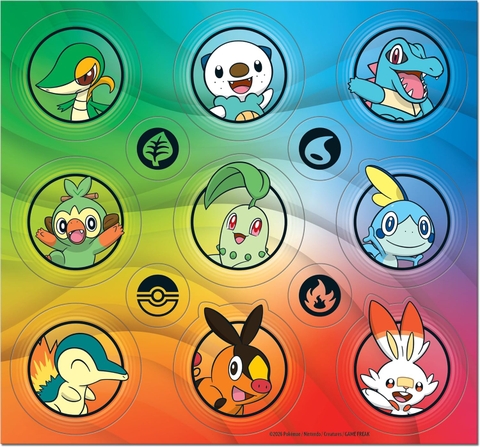 pokemon sticker sheet collection