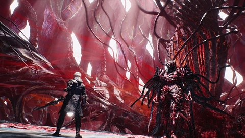 Trận chiến đối đầu boss nghẹt thở trong Devil May Cry 5 Nintendo Switch 2