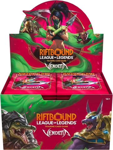 Mở hộp Riftbound League of Legends TCG Vendetta Booster Box
