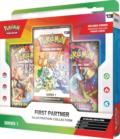 Pokemon First Partner Collection Series 1 promo card illustration rare
