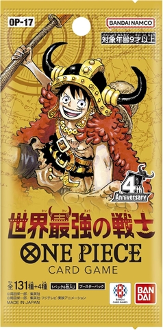 Gói bài One Piece TCG OP-17 The World's Strongest Warrior