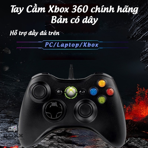 Tay Cầm Xbox 360 Tay cầm chơi game xbox chính hãng