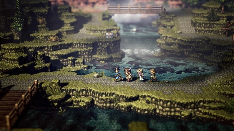 Thế giới rộng lớn tuyệt đẹp của tựa game Octopath Traveler