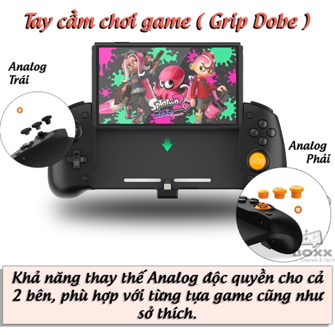 Tay cầm chơi game cho Nintendo Switch Oled, Gamepad Nintendo Switch Oled chính hãng Dobe