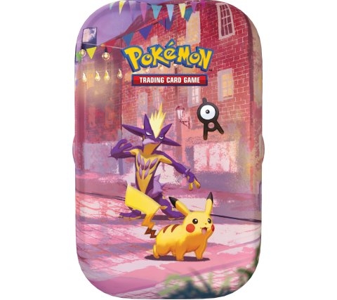 Pokemon TCG 30th Celebration Mini Tin – hình minh họa Pokémon trên nắp
