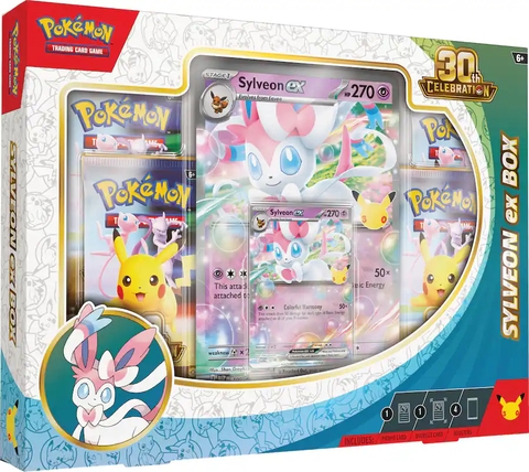 Pokemon TCG: 30th Celebration Sylveon ex Box/Greninja ex Box