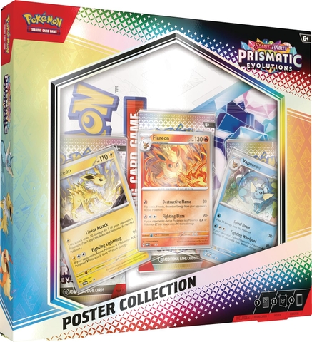 prismatic evolutions poster collection boxx shop