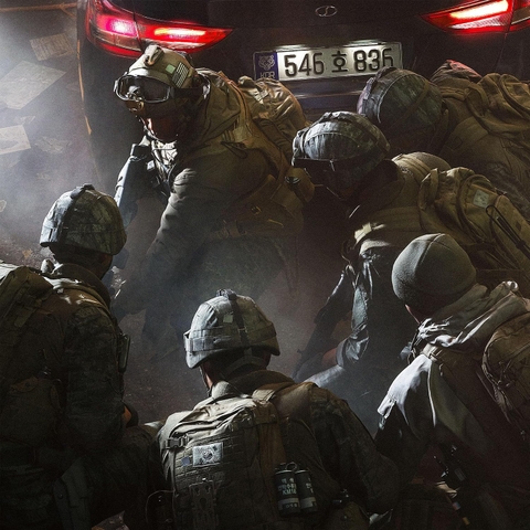 Hình ảnh đồ họa tối màu trong Call of Duty Modern Warfare 4 PS5