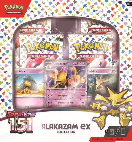 alakazam ex pokemon 151 box boxx shop