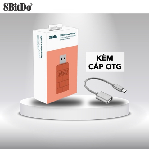 USB 8Bitdo cho tay cầm Xbox, PS4, PS5, Pro Controller