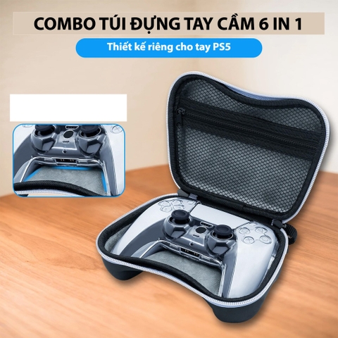 Túi đựng tay cầm PS5 DualSense - PlayStation 5, Bao đựng chống sốc cho tay cầm PS5 chính hãng