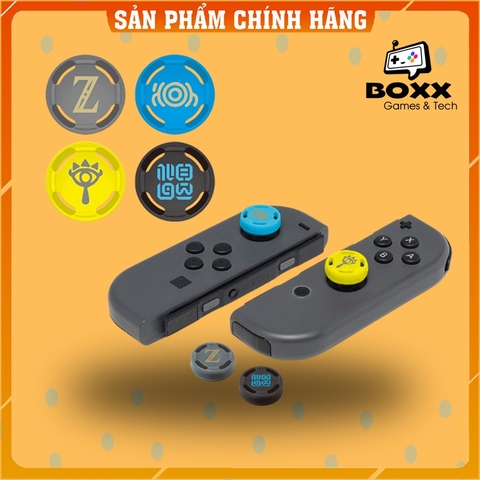 Núm bọc analog Joycon cho Nintendo Switch, Nintendo Switch Lite set 4 núm chính hãng Hori