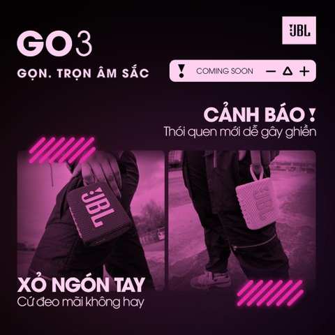 Loa Bluetooth JBL GO 3 chính hãng