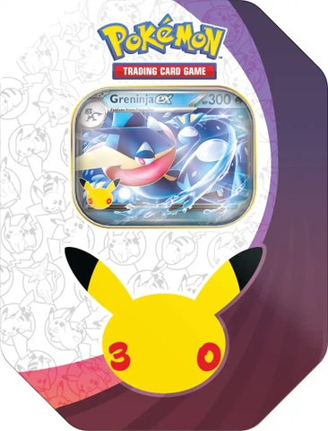Pokemon TCG: 30th Celebration Ex Tin
