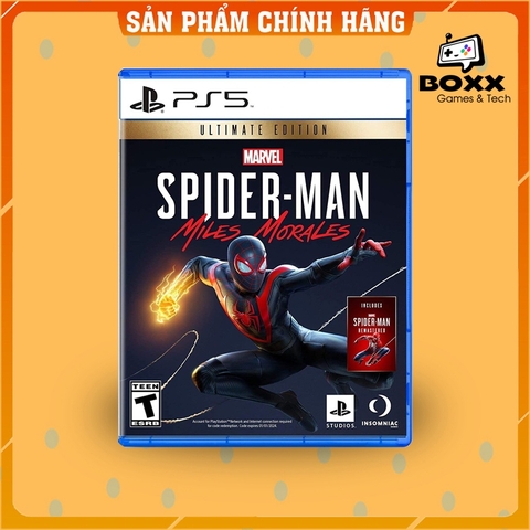 Đĩa Game PS5 Marvel's Spider-Man: Miles Morales Ultimate Edition