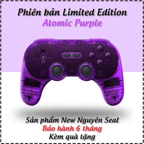 Tay cầm chơi game Bluetooth 8Bitdo Pro 2 Classic cho Nintendo Switch, Windows, Mac, Điện thoại