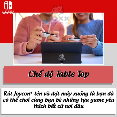 Máy Nintendo Switch OLED kèm quà tặng bảo hành 12 tháng