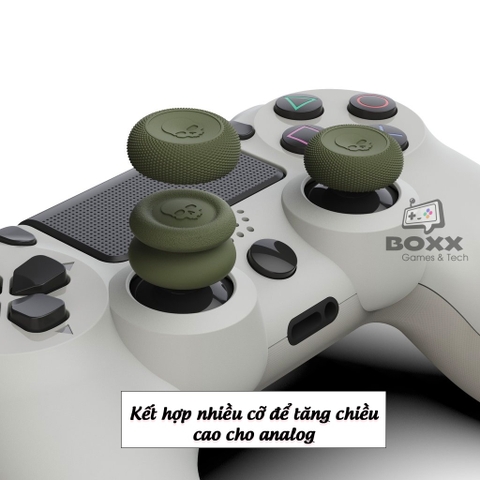 Núm bọc Analog cho tay cầm PS4, PS5 bộ 6 nút chính hãng Skull & Co