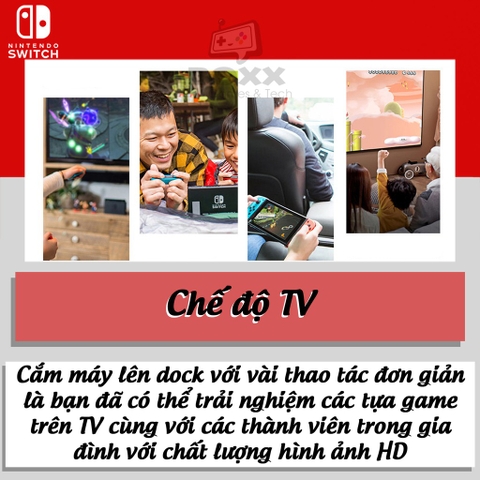 Máy Nintendo Switch OLED kèm quà tặng bảo hành 12 tháng