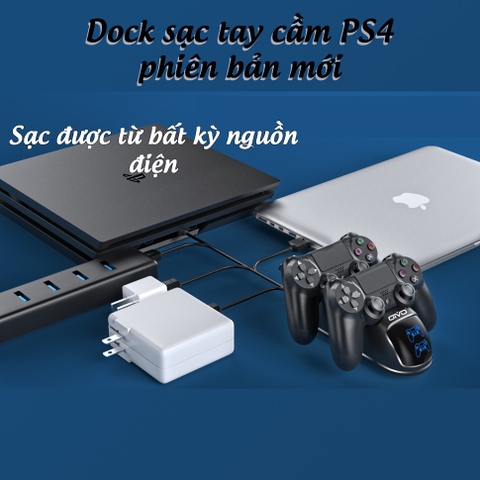 Đế sạc tay cầm PS4 Oivo