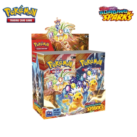 Pokemon TCG: Scarlet & Violet - Surging Sparks Booster Display Box (36 Packs)