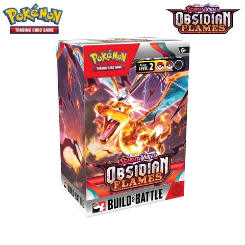 Pokemon TCG: Scarlet & Violet - Obsidian Flames Build & Battle Box