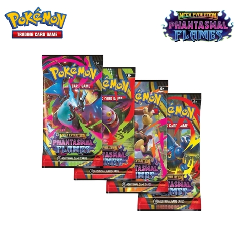 Pokemon TCG: Mega Evolution - Phantasmal Flames Booster Pack