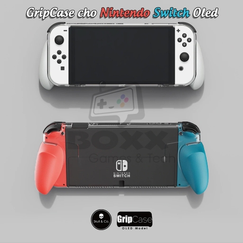 Ốp lưng GripCase hãng Skull & Co cho Nintendo Switch OLED, GripCase & MaxCarry