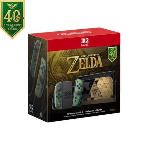 Máy Nintendo Switch 2 The Legend of Zelda 40th Anniversary Edition