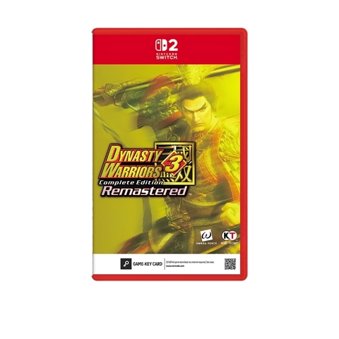 Băng Game Dynasty Warriors 3 Complete Edition Remastered Nintendo Switch 2