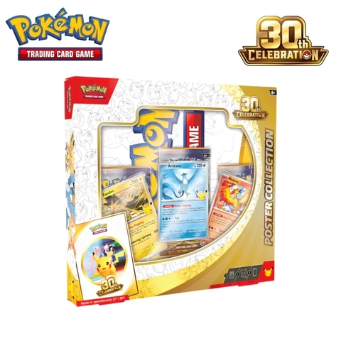 Pokemon TCG: 30th Celebration Poster Collection Box