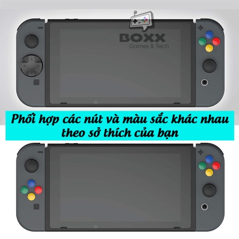 Nút dán trang trí cho máy Nintendo Switch chính hãng Skull & Co, Skull & Co D-Pad Button Cap