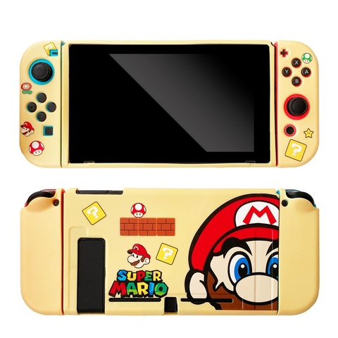 Case trong suốt cho Nintendo Switch V2, Ốp nhựa cứng trong suốt cho Nintendo Switch V2