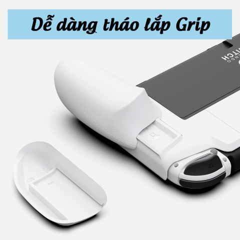 Ốp lưng NeoGrip hãng Skull & Co cho Nintendo Switch OLED và V1, V2 Splatoon 3 Limited