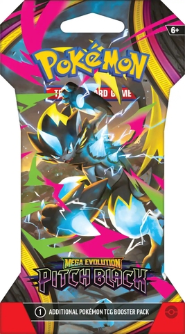 Pokemon TCG Mega Evolution Pitch Black Booster Pack chính hãng tại Boxx Shop