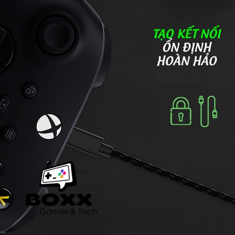 Dây Cáp USB cho tay cầm chơi game Xbox One, Xbox one S, Dualshock PS4, cáp sạc PS4