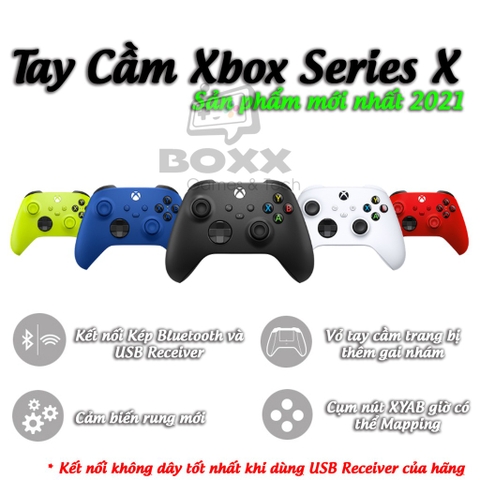 Tay cầm xbox series x/s, tay cầm chơi game xbox one series x,s