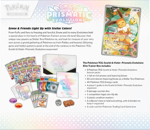 mua pokemon prismatic evolutions etb