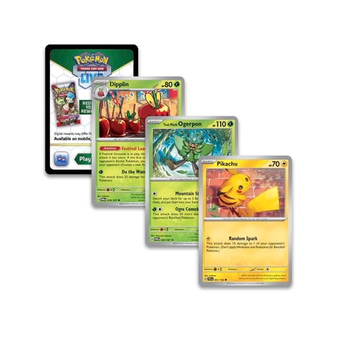 pokemon promo pikachu dipplin ogerpon
