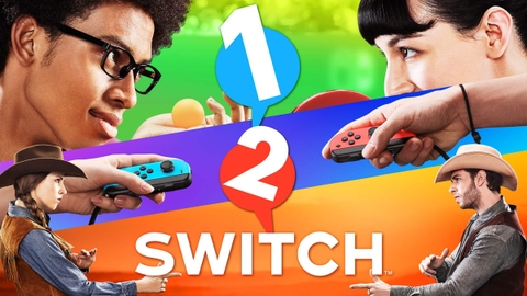 Mặt trước băng game 1-2-Switch dành cho Nintendo Switch