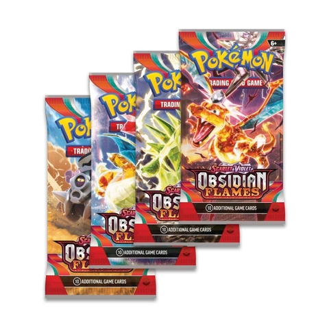 pokemon obsidian flames sleeved booster pack chính hãng