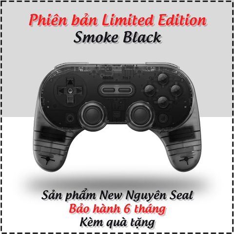Tay cầm chơi game Bluetooth 8Bitdo Pro 2 Classic cho Nintendo Switch, Windows, Mac, Điện thoại