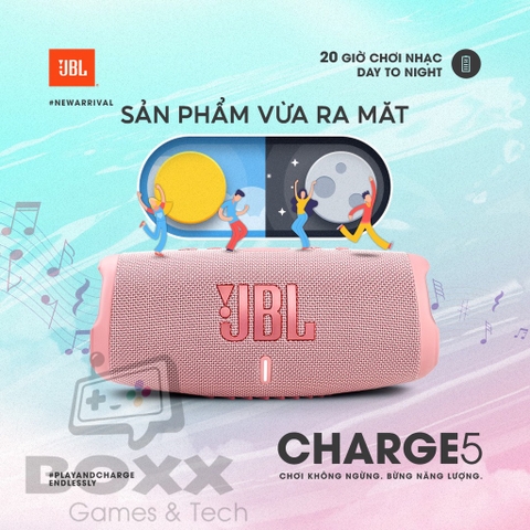 Loa Bluetooth JBL Charge 5 hàng chính hãng bảo hành 12 tháng