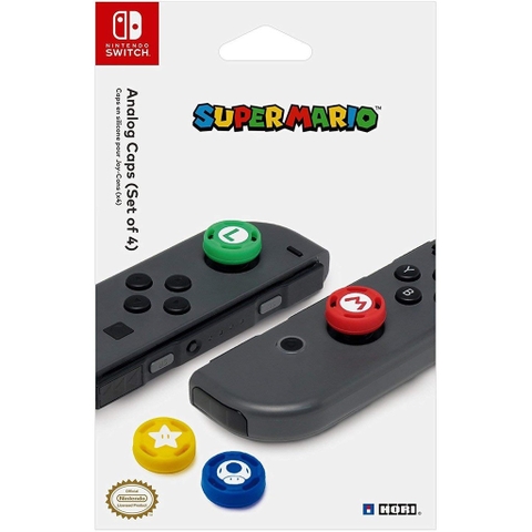 Núm bọc analog Joycon cho Nintendo Switch, Nintendo Switch Lite set 4 núm chính hãng Hori