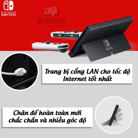 Máy game Nintendo Switch OLED Kèm quà tặng