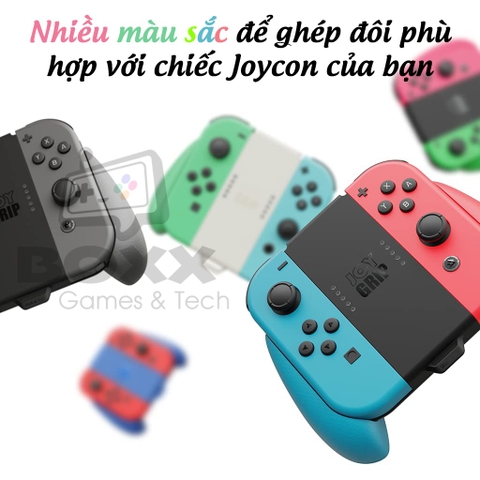Tay Cầm Hand Grip cho Nintendo Switch, Nintendo Switch Oled chính hãng Skull & Co